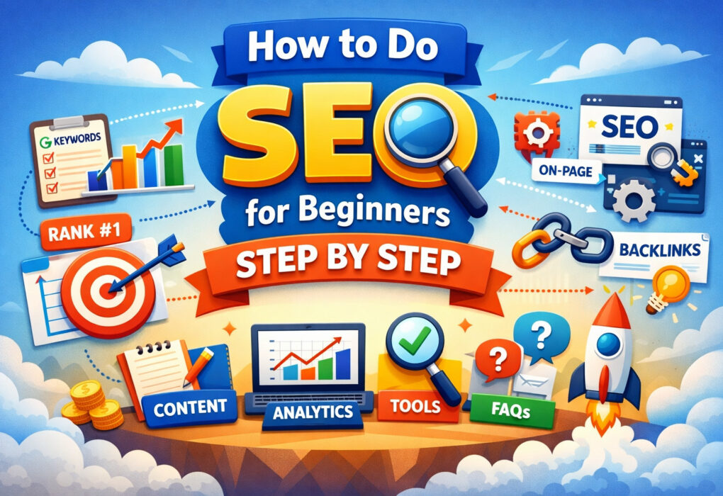 how to do seo for beginners step by step