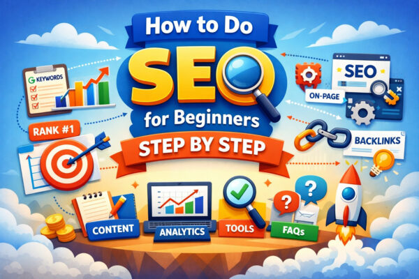 how to do seo for beginners step by step
