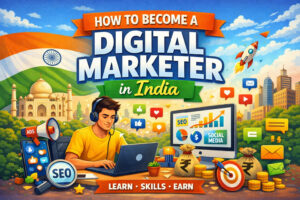 how to become digital marketer in India