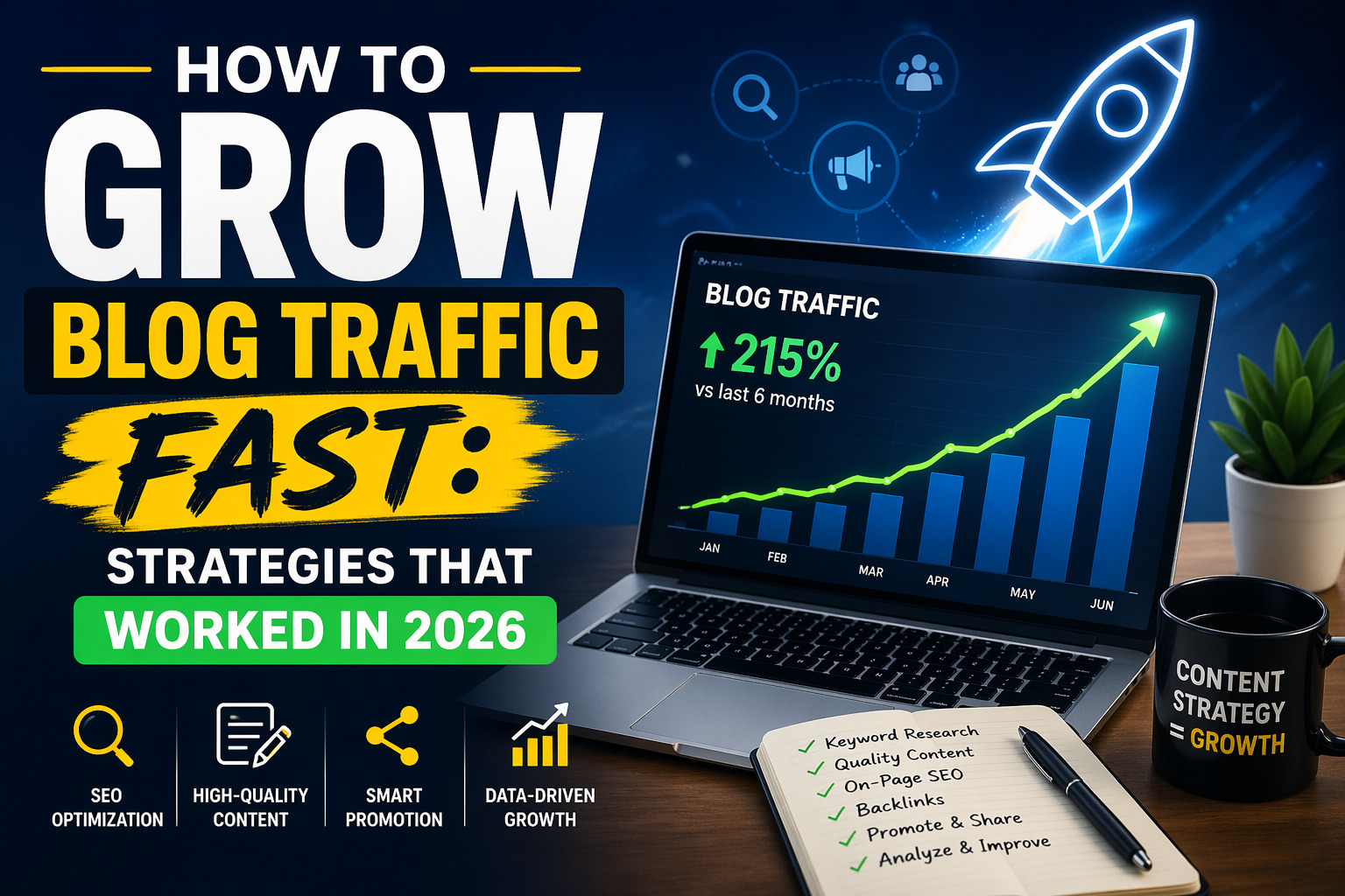 How to Grow Blog Traffic